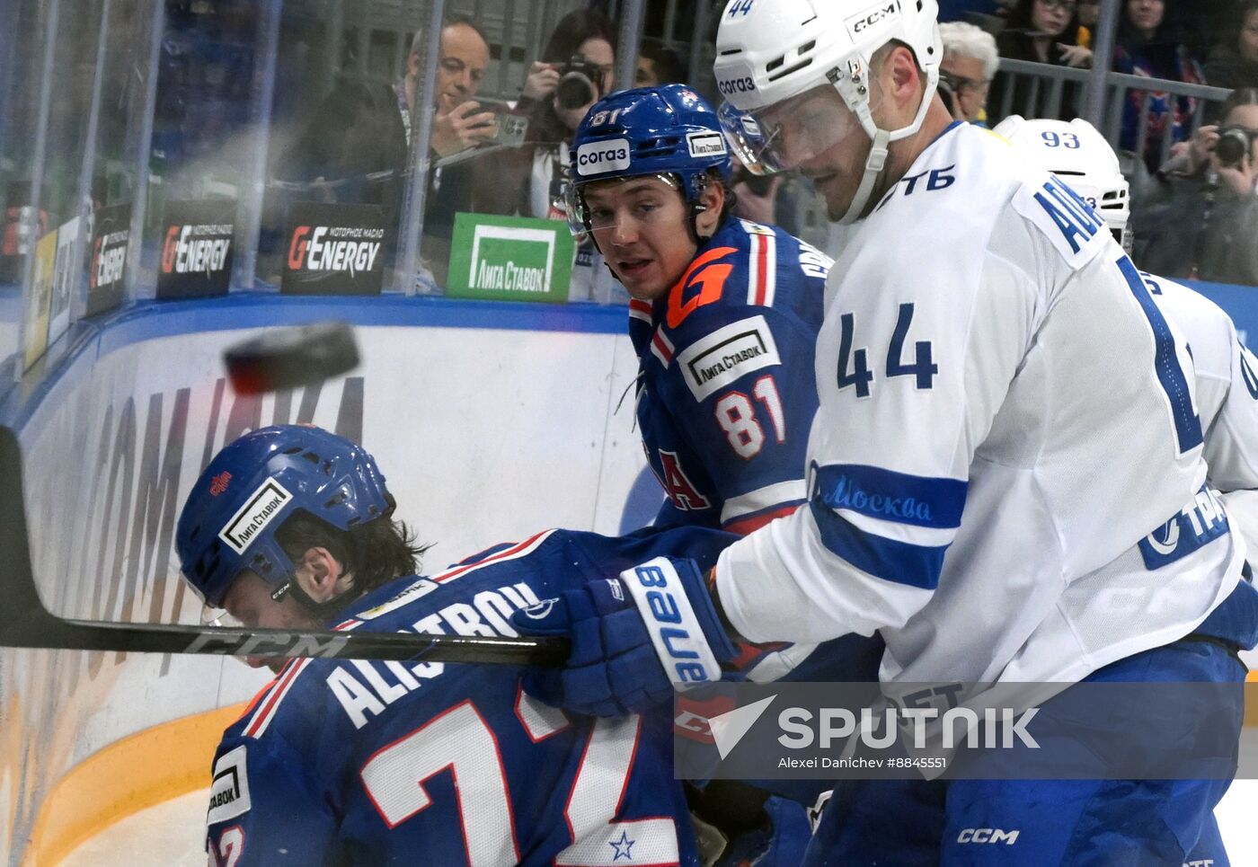 Russia Ice Hockey Kontinental League SKA - Dynamo
