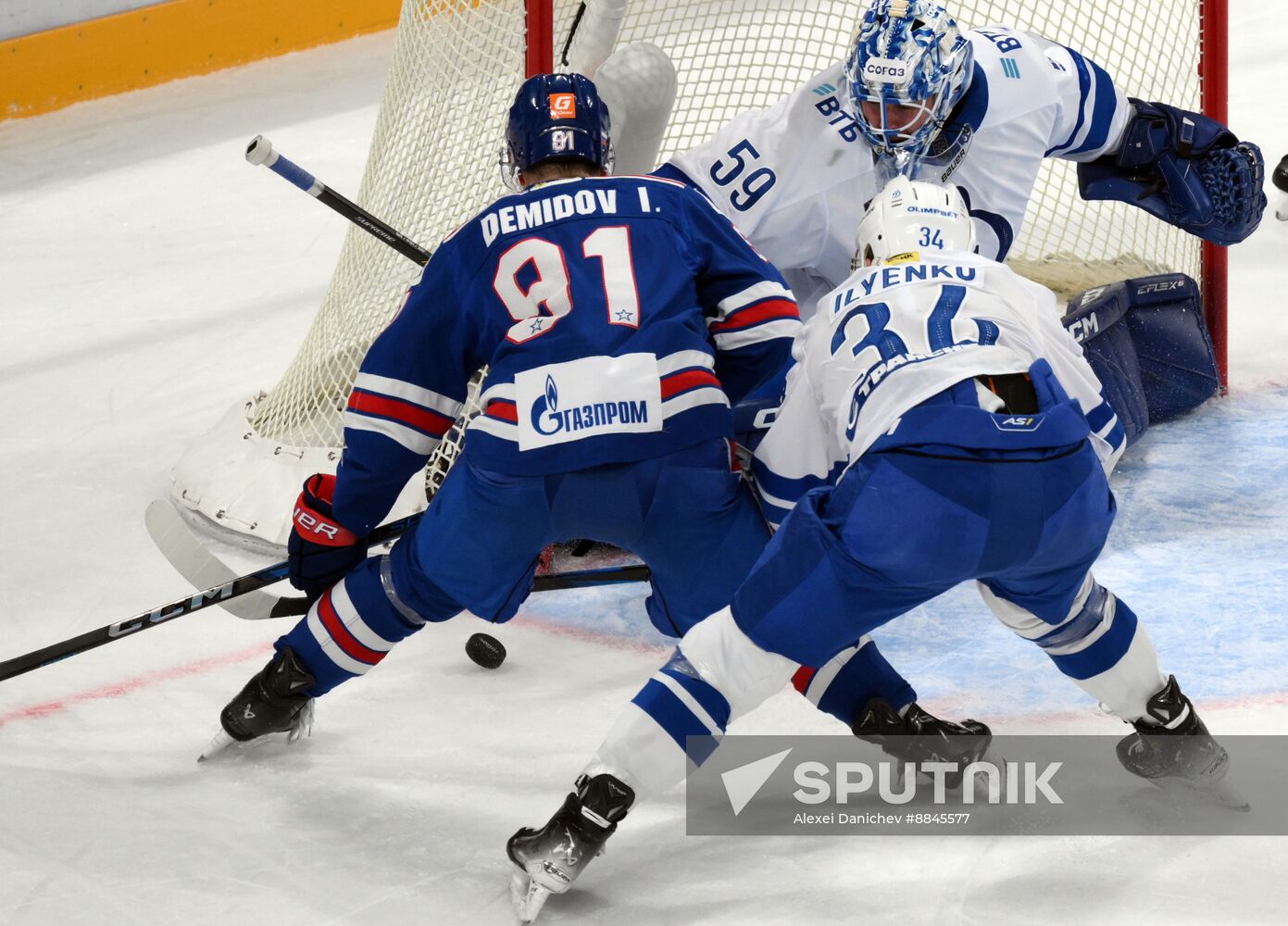 Russia Ice Hockey Kontinental League SKA - Dynamo