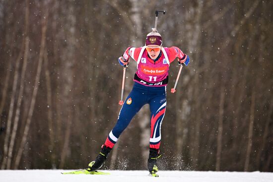 Russia Biathlon Cup Women Sprint