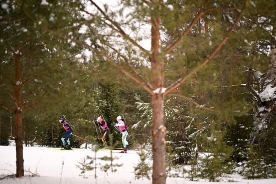 Russia Biathlon Cup Women Sprint