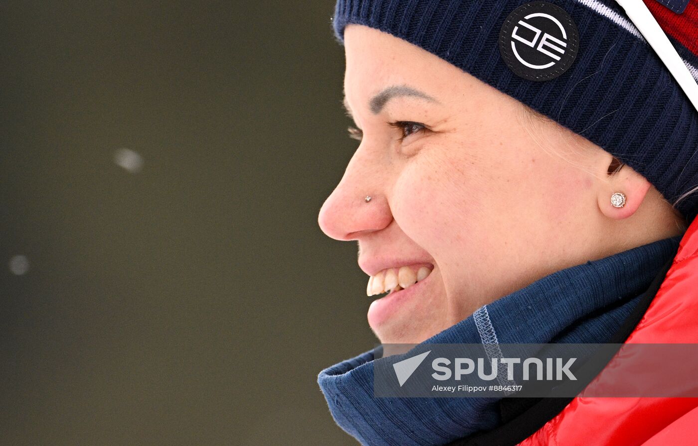 Russia Biathlon Cup Women Sprint