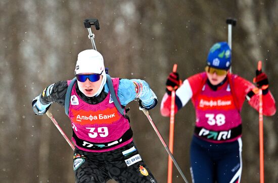 Russia Biathlon Cup Women Sprint