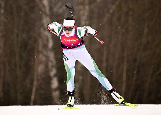 Russia Biathlon Cup Women Sprint