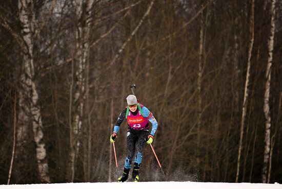 Russia Biathlon Cup Women Sprint