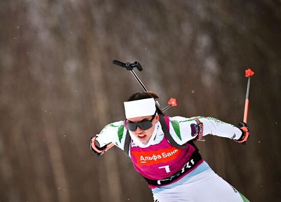 Russia Biathlon Cup Women Sprint