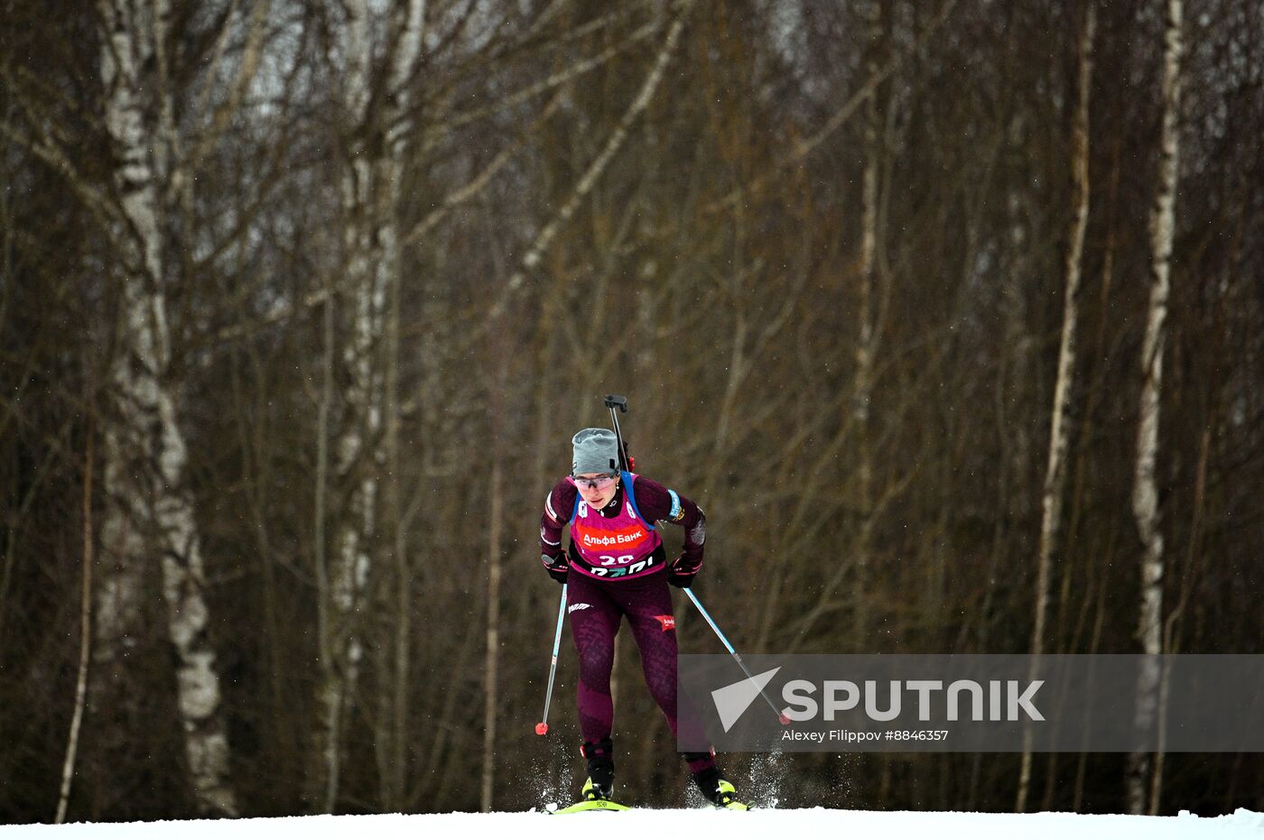 Russia Biathlon Cup Women Sprint