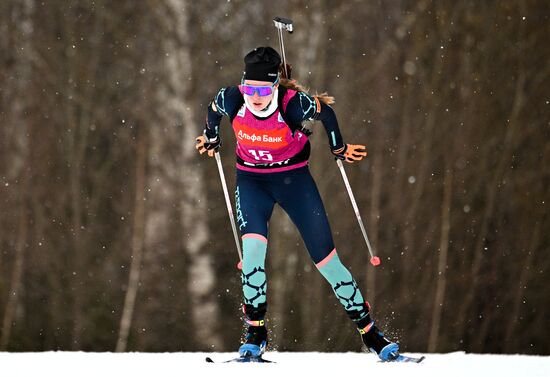 Russia Biathlon Cup Women Sprint