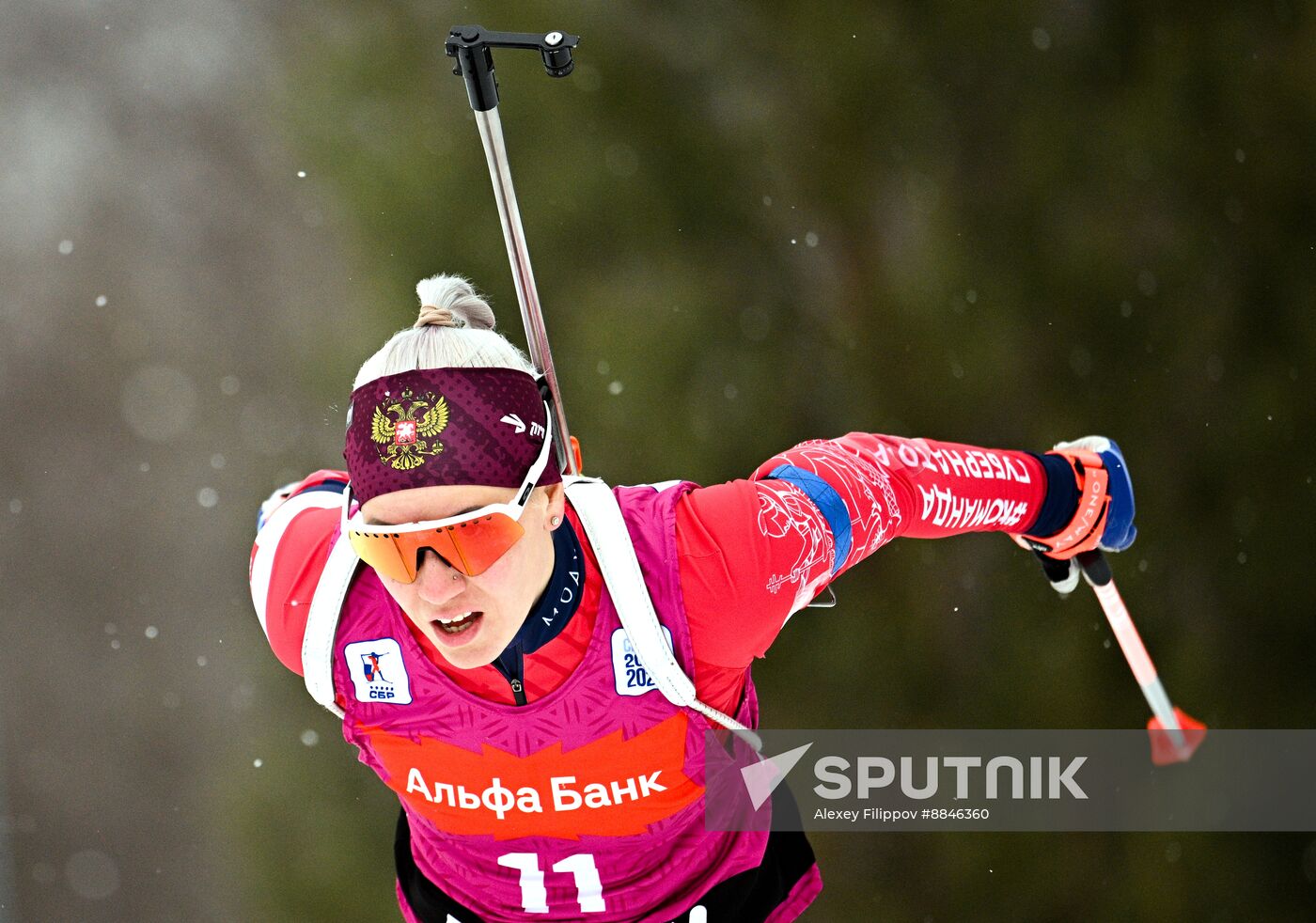 Russia Biathlon Cup Women Sprint