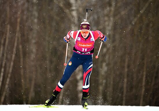 Russia Biathlon Cup Women Sprint