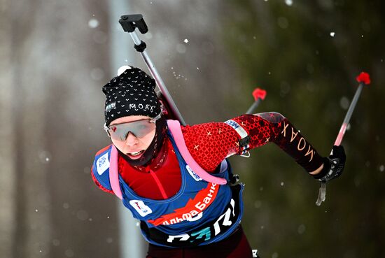 Russia Biathlon Cup Women Sprint