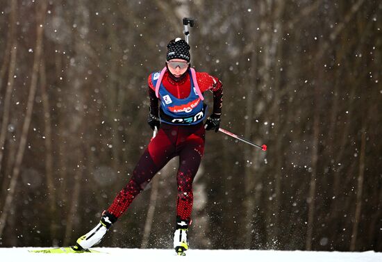 Russia Biathlon Cup Women Sprint