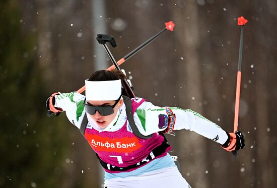 Russia Biathlon Cup Women Sprint
