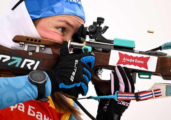 Russia Biathlon Cup Women Sprint