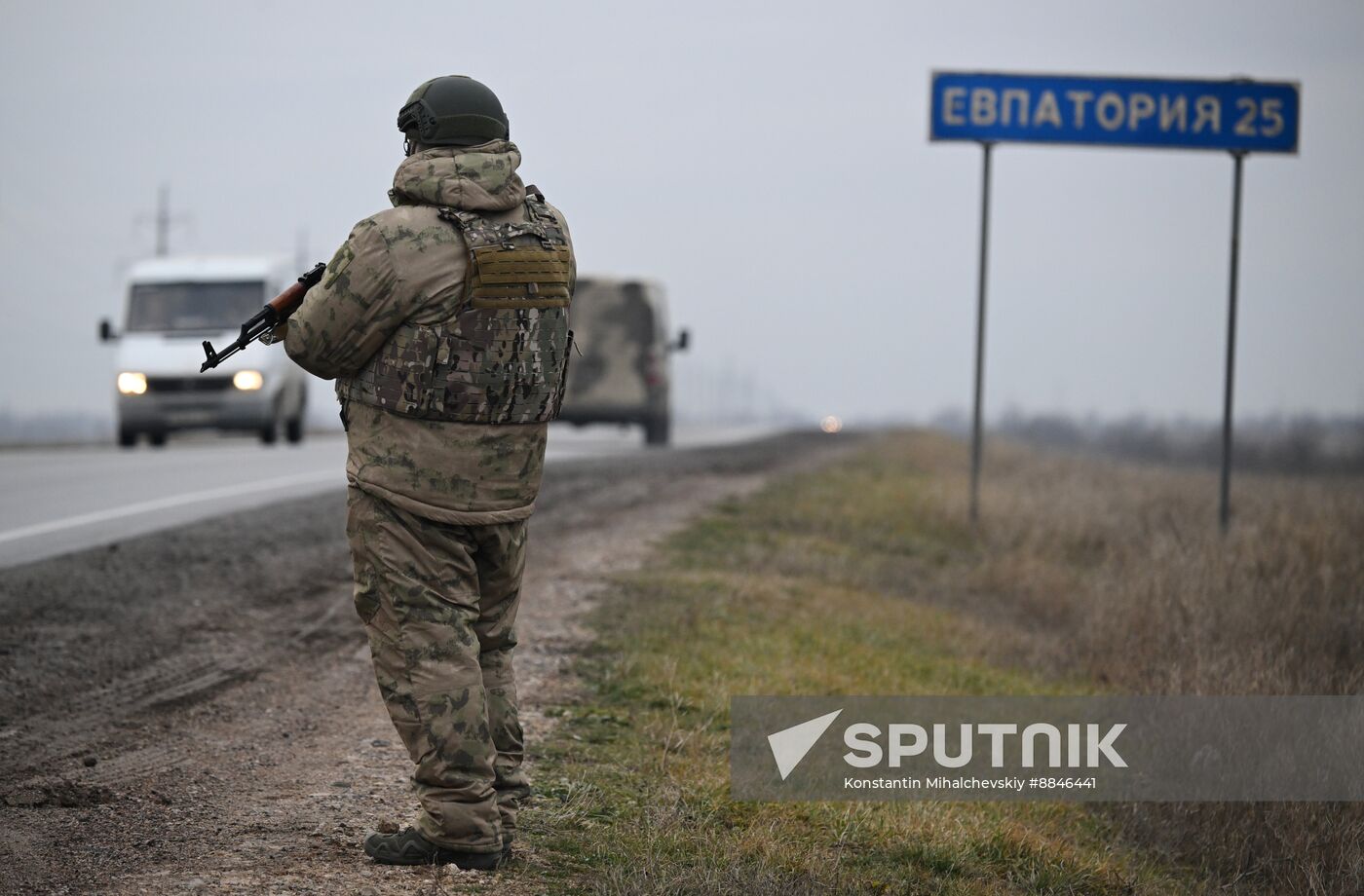 Russia Crimea Territorial Defence Training