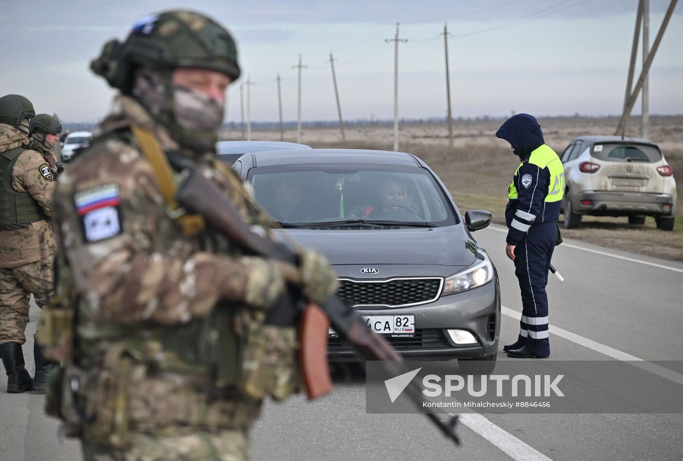 Russia Crimea Territorial Defence Training