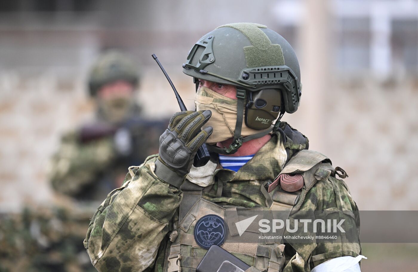 Russia Crimea Territorial Defence Training