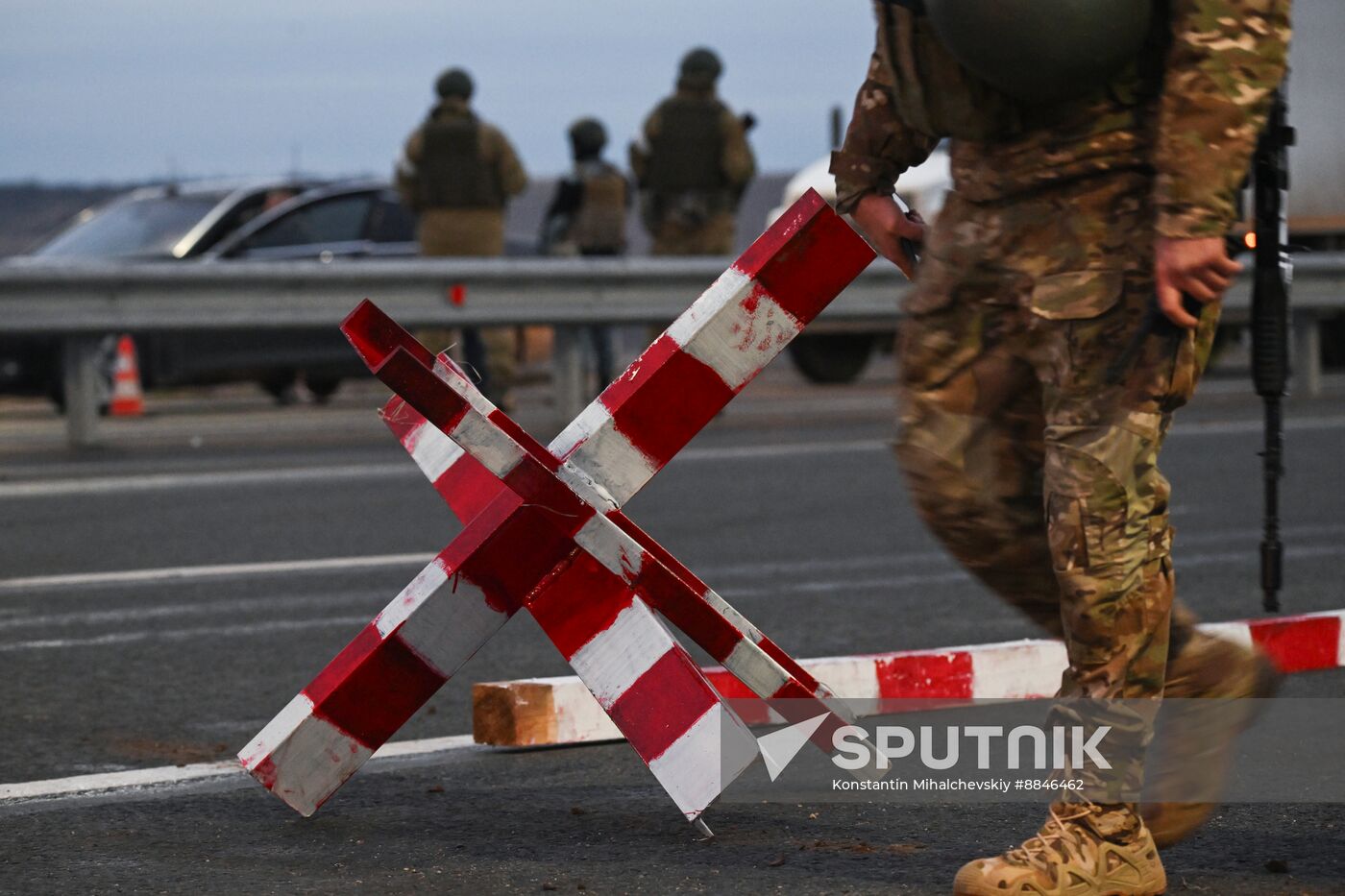 Russia Crimea Territorial Defence Training