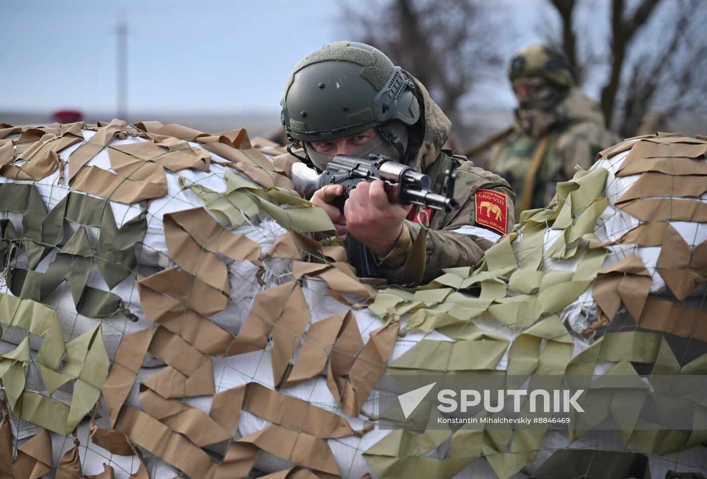 Russia Crimea Territorial Defence Training