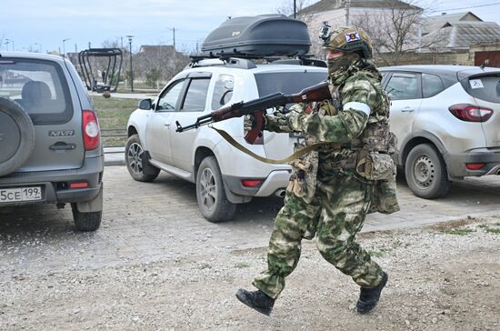 Russia Crimea Territorial Defence Training