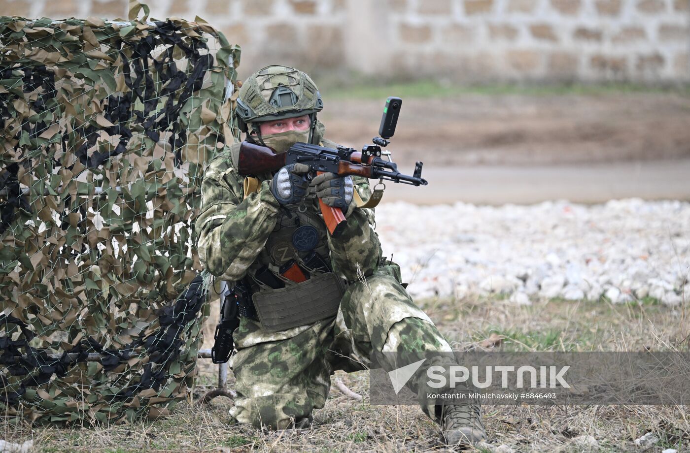 Russia Crimea Territorial Defence Training