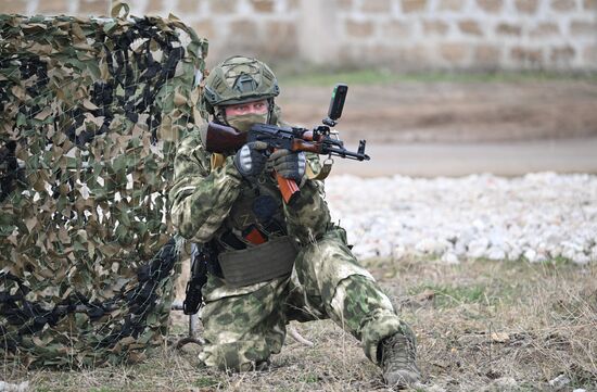 Russia Crimea Territorial Defence Training