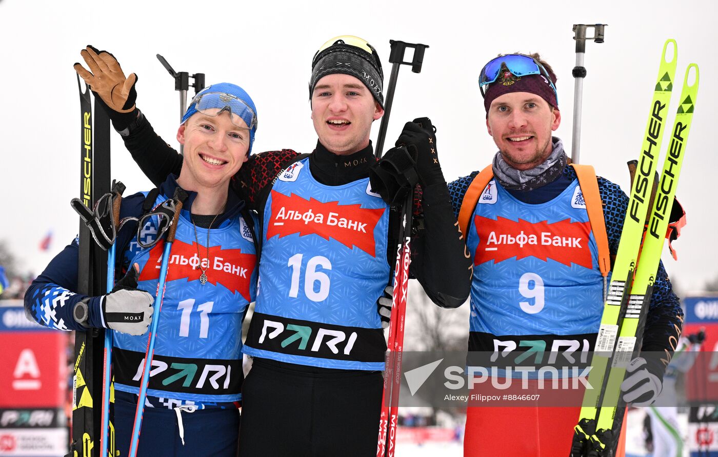 Russia Biathlon Cup Men Mass Start
