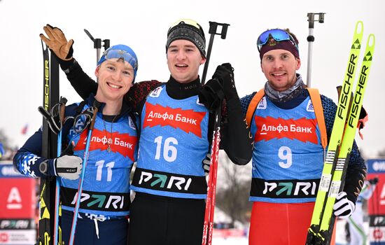 Russia Biathlon Cup Men Mass Start