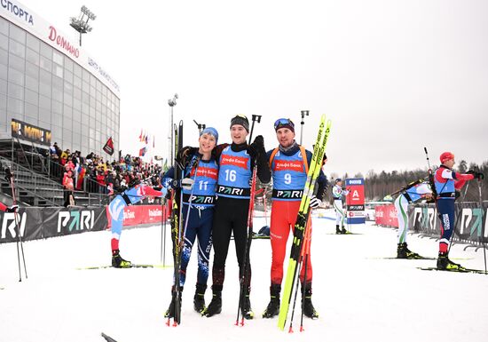 Russia Biathlon Cup Men Mass Start