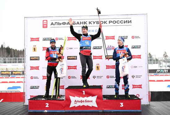 Russia Biathlon Cup Men Mass Start