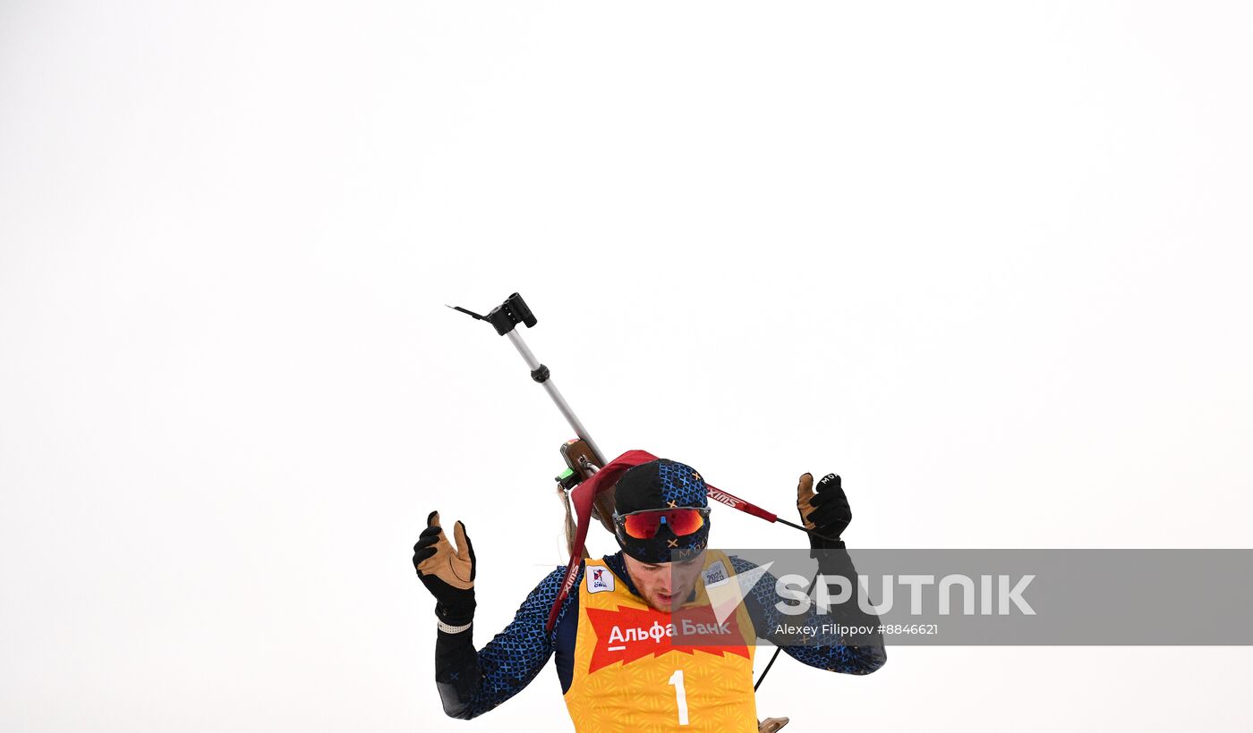 Russia Biathlon Cup Men Mass Start