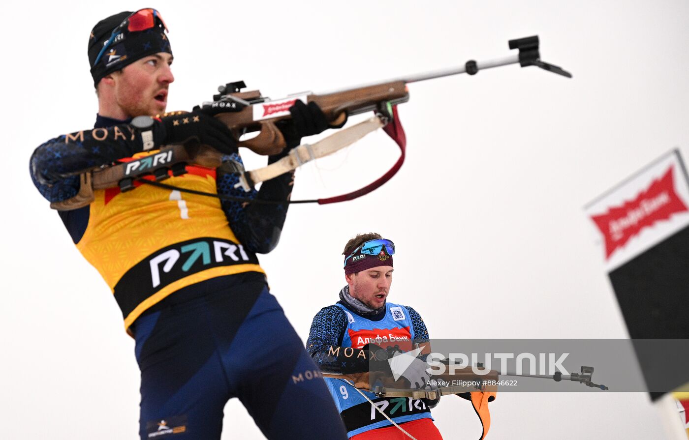 Russia Biathlon Cup Men Mass Start