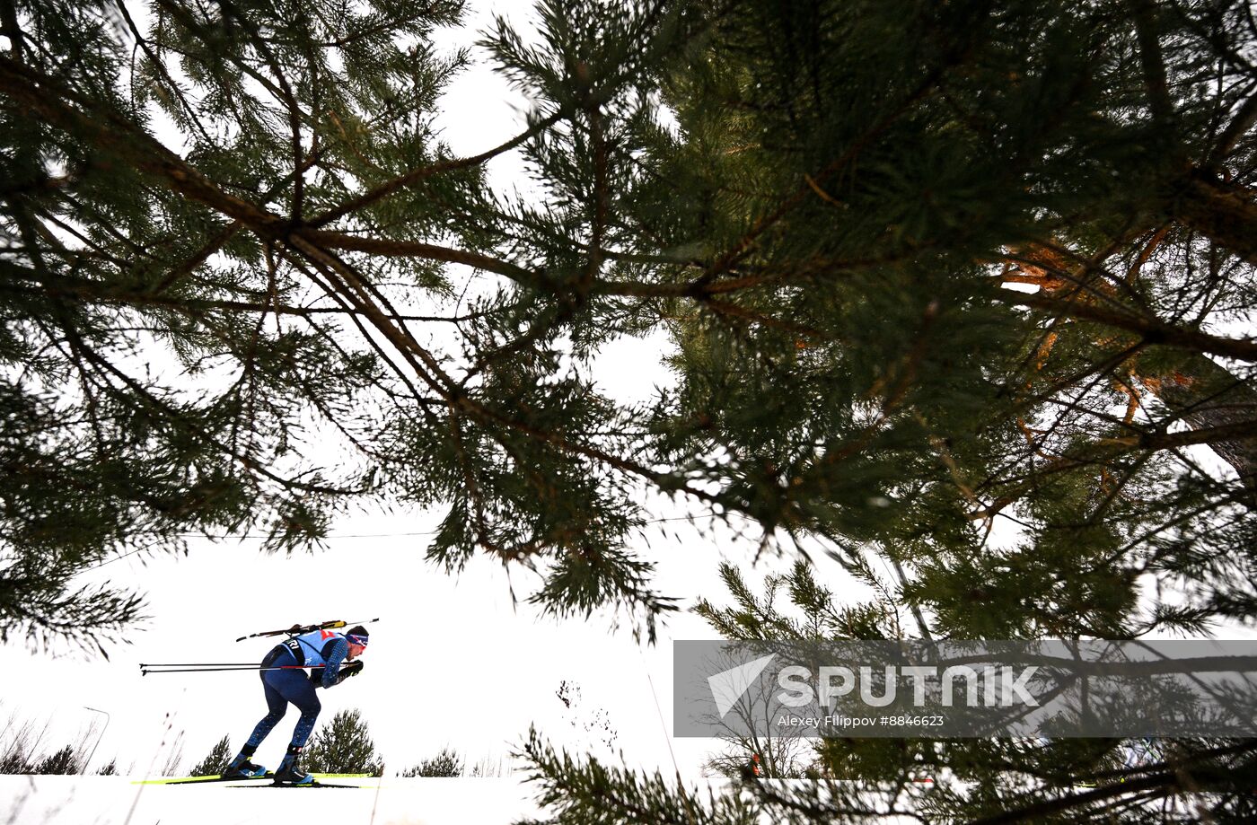 Russia Biathlon Cup Men Mass Start