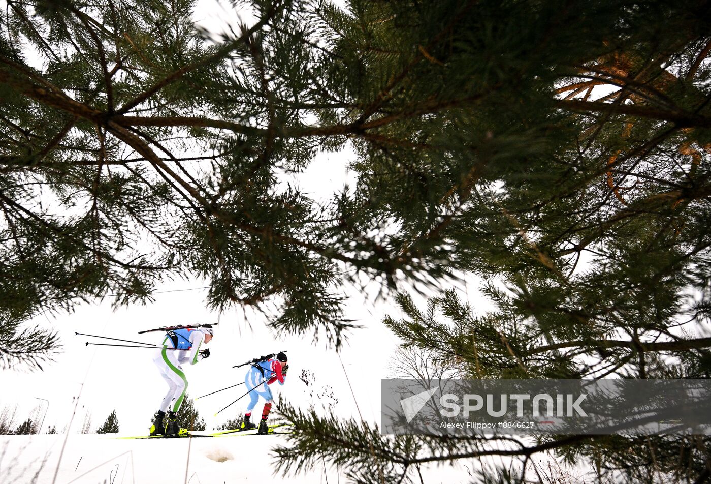 Russia Biathlon Cup Men Mass Start