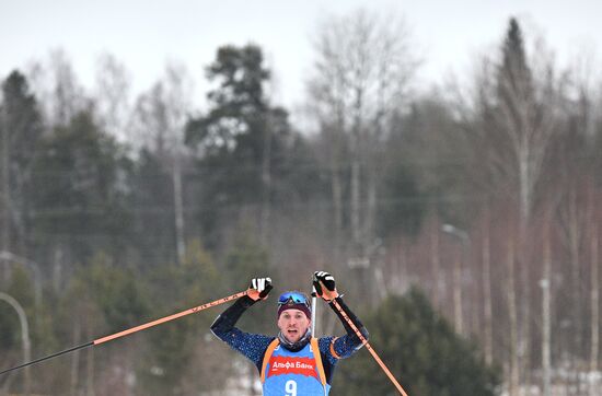Russia Biathlon Cup Men Mass Start