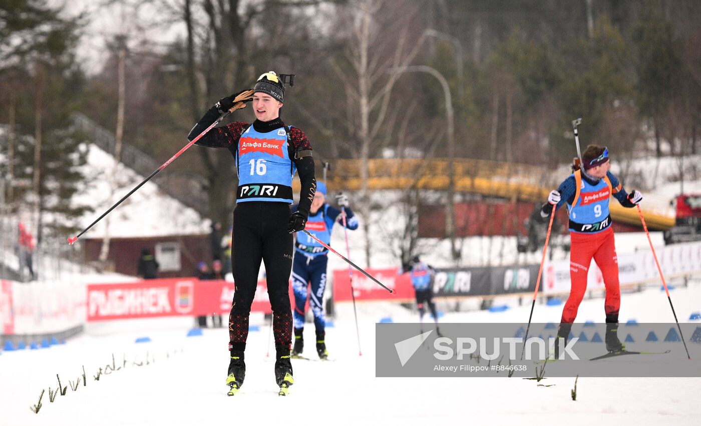 Russia Biathlon Cup Men Mass Start