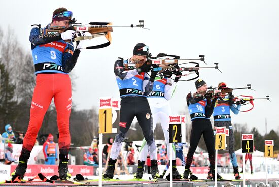 Russia Biathlon Cup Men Mass Start