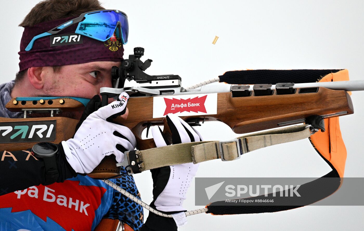 Russia Biathlon Cup Men Mass Start
