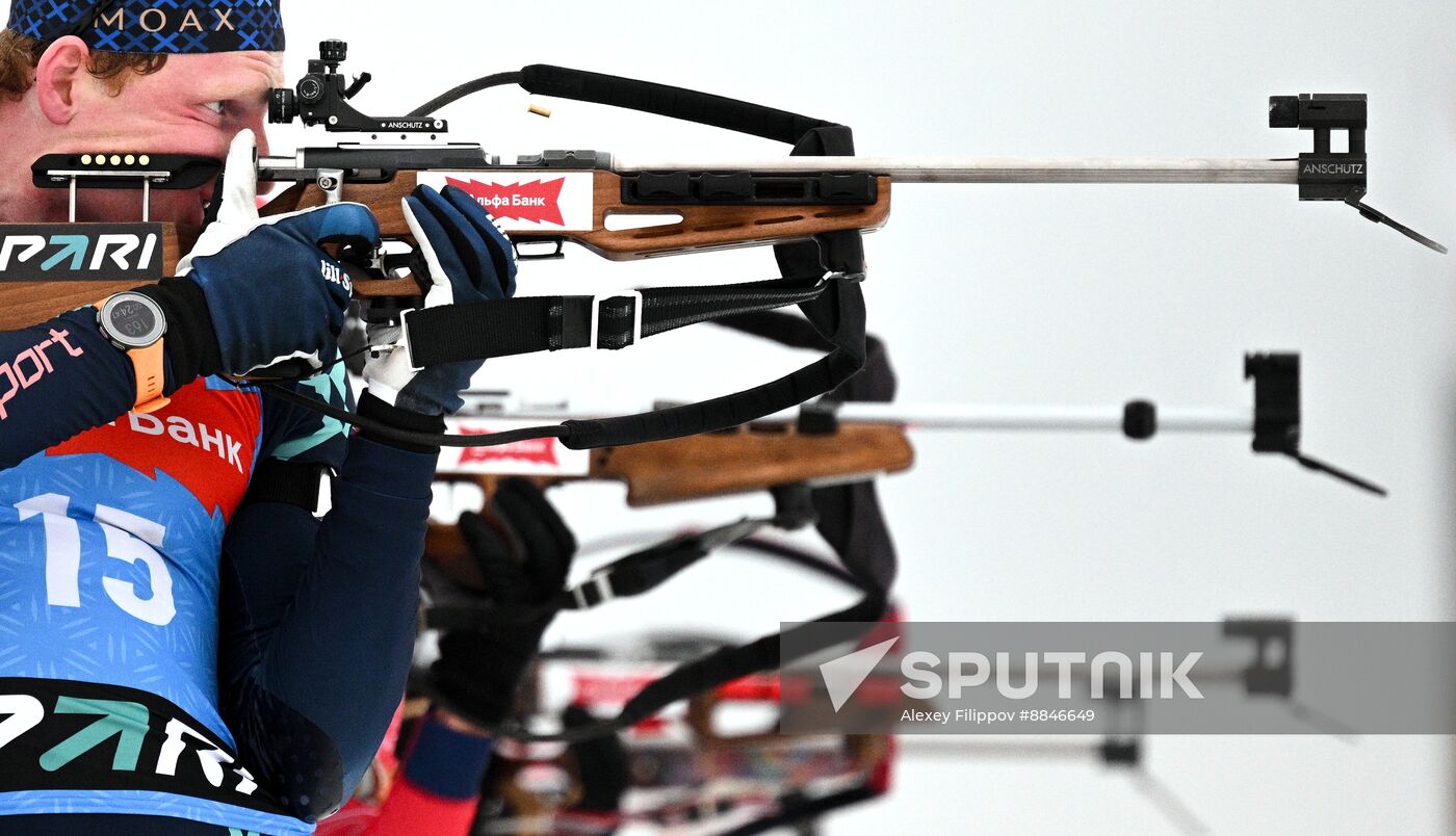 Russia Biathlon Cup Men Mass Start