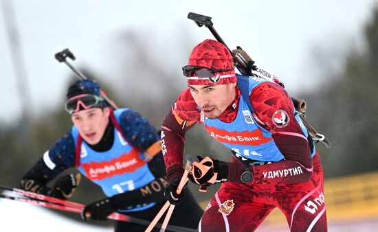 Russia Biathlon Cup Men Mass Start