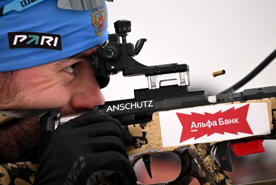 Russia Biathlon Cup Men Mass Start