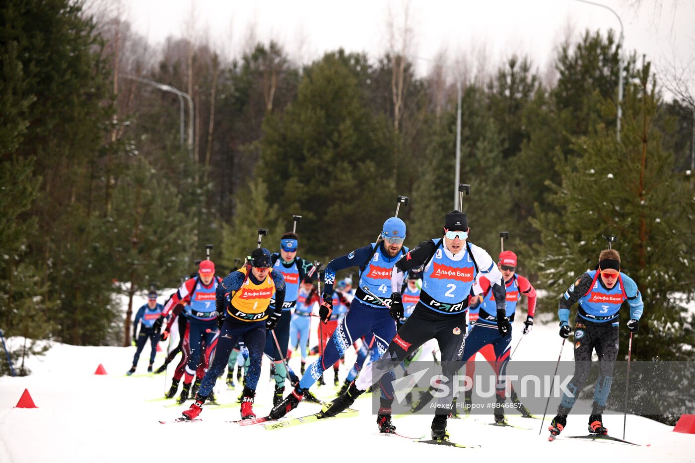 Russia Biathlon Cup Men Mass Start