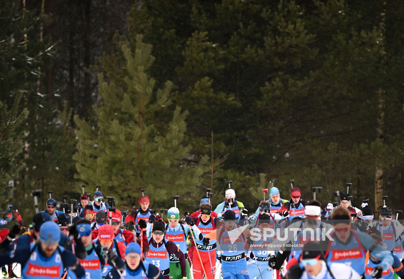 Russia Biathlon Cup Men Mass Start