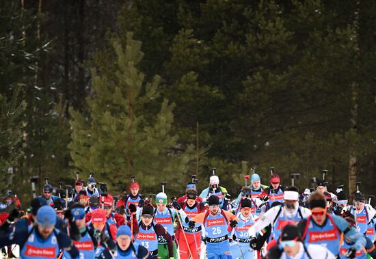 Russia Biathlon Cup Men Mass Start