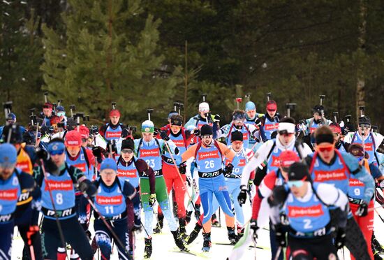 Russia Biathlon Cup Men Mass Start