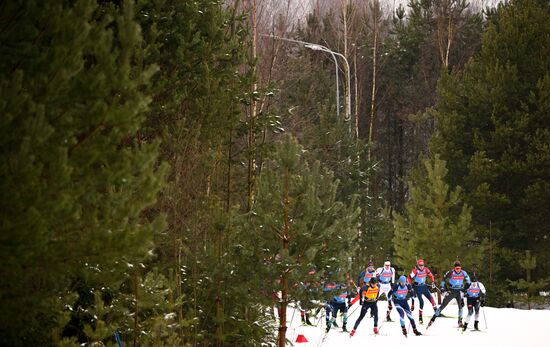 Russia Biathlon Cup Men Mass Start