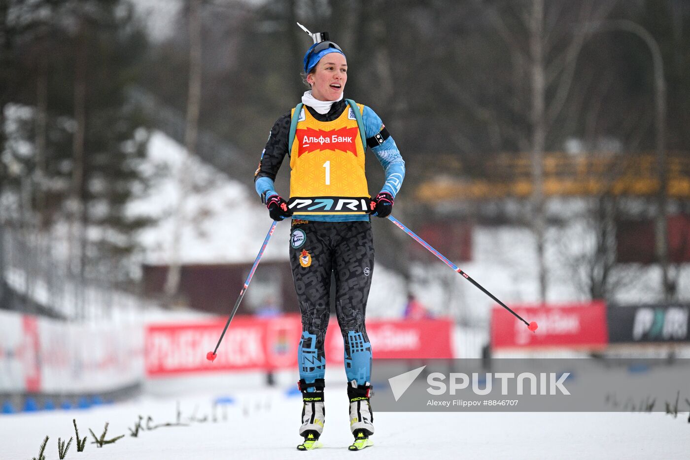 Russia Biathlon Cup Women Mass Start
