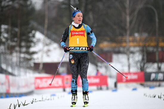 Russia Biathlon Cup Women Mass Start