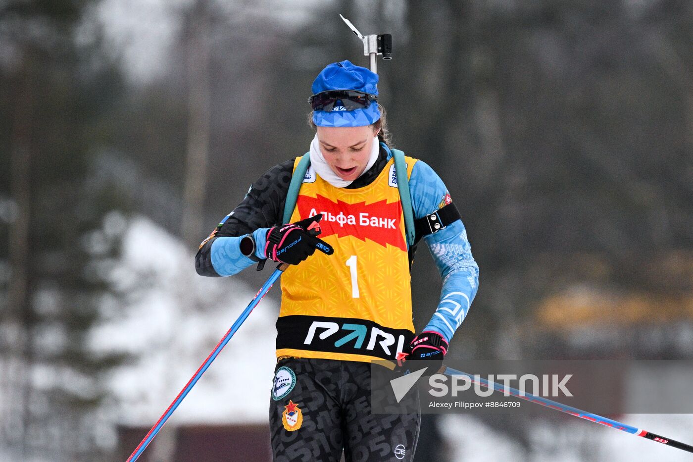 Russia Biathlon Cup Women Mass Start