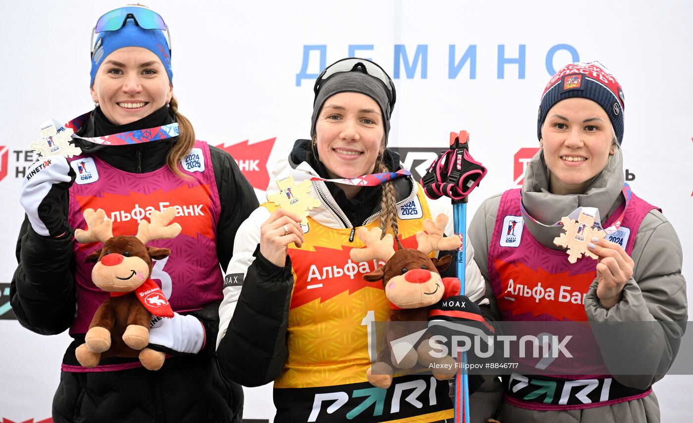 Russia Biathlon Cup Women Mass Start