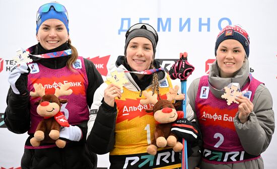 Russia Biathlon Cup Women Mass Start